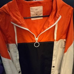 Multi color windbreaker